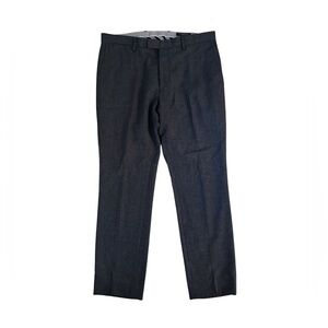Banana Republic Chalk Stripe Skinny Fit Charcoal Dress Pants